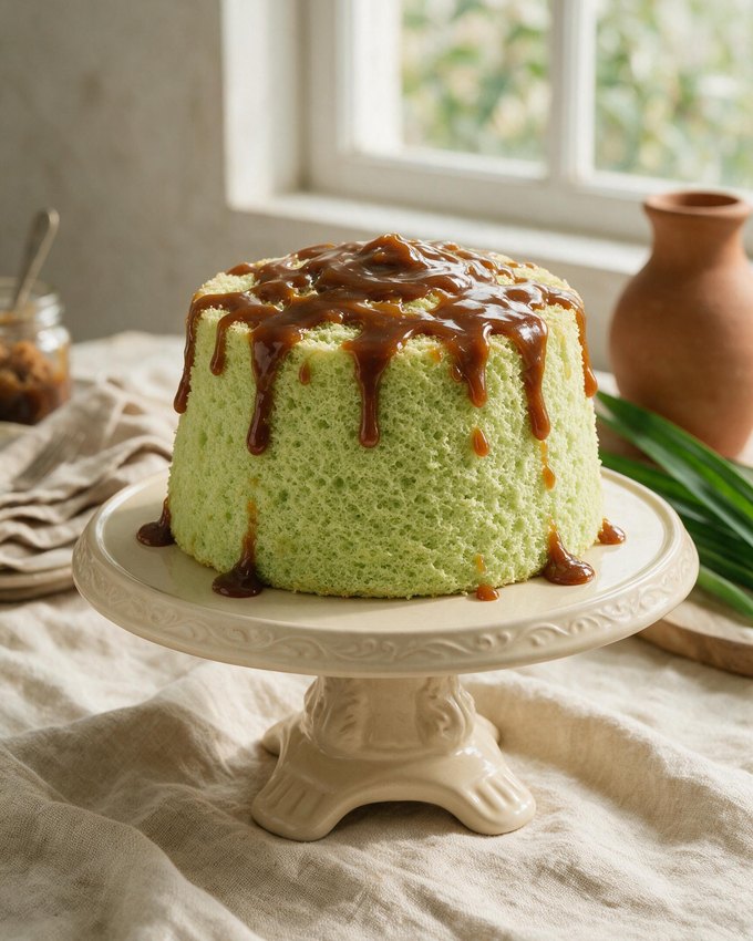 Kek Pandan Gula Melaka