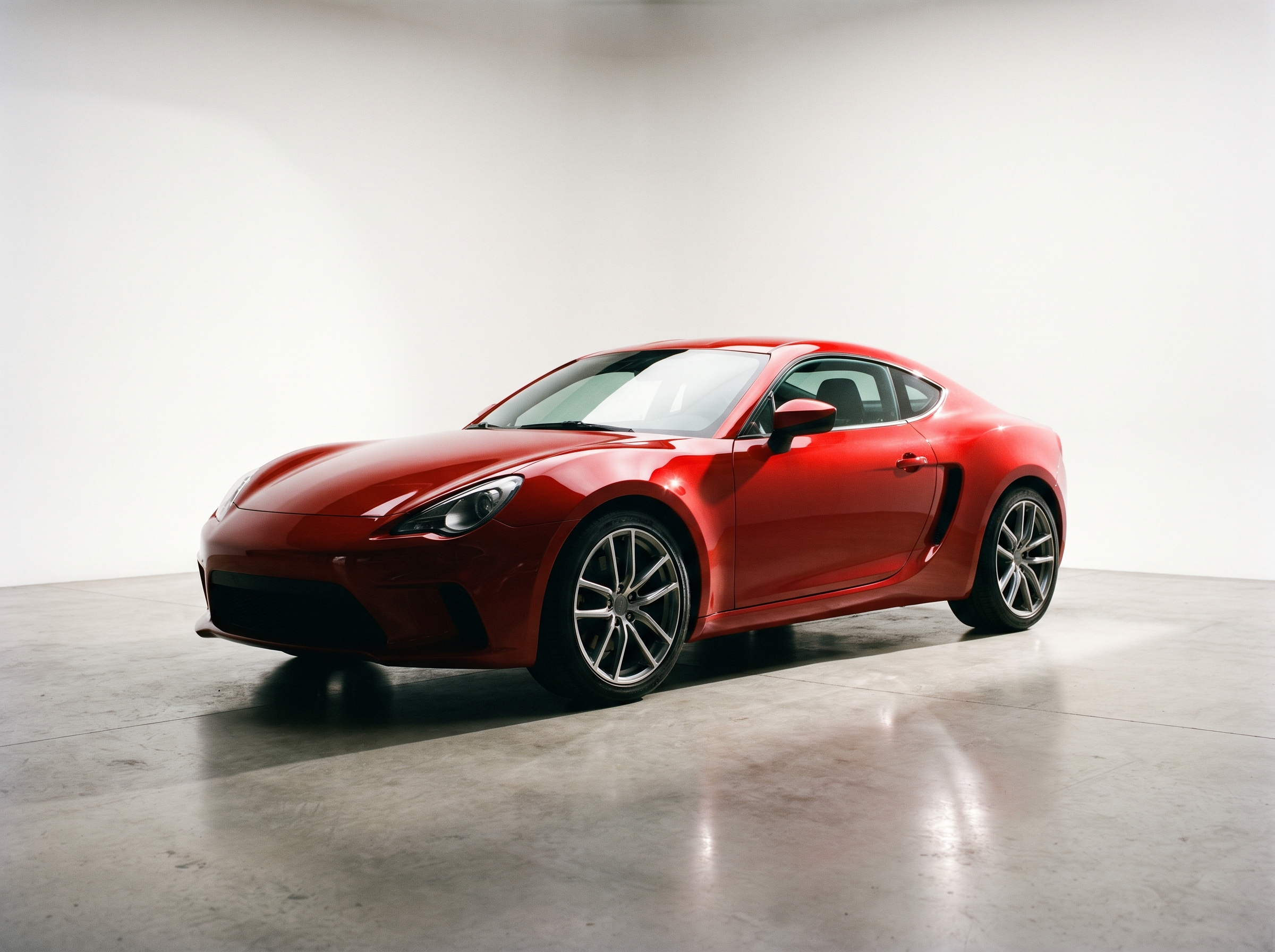 Kereta sport merah yang telah berjaya dijual