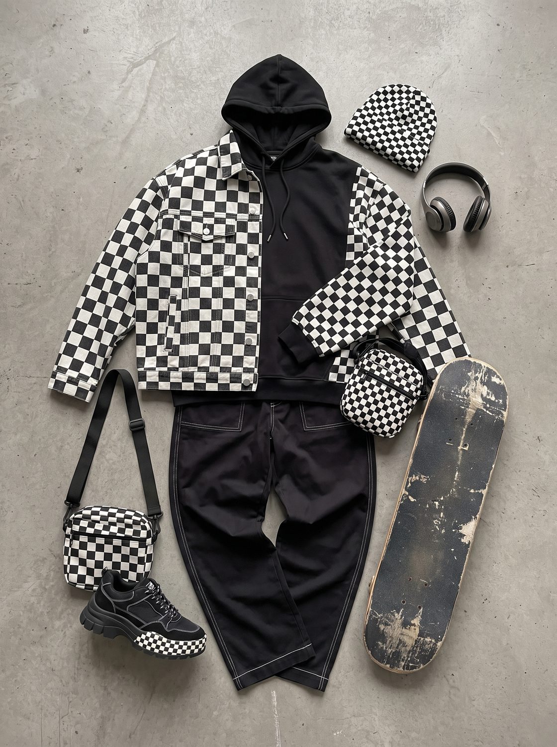 Checkmate Knit Vest