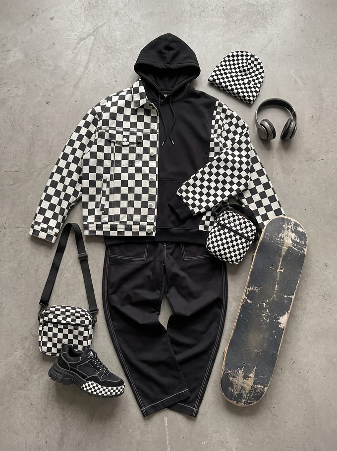 Checkmate Knit Vest