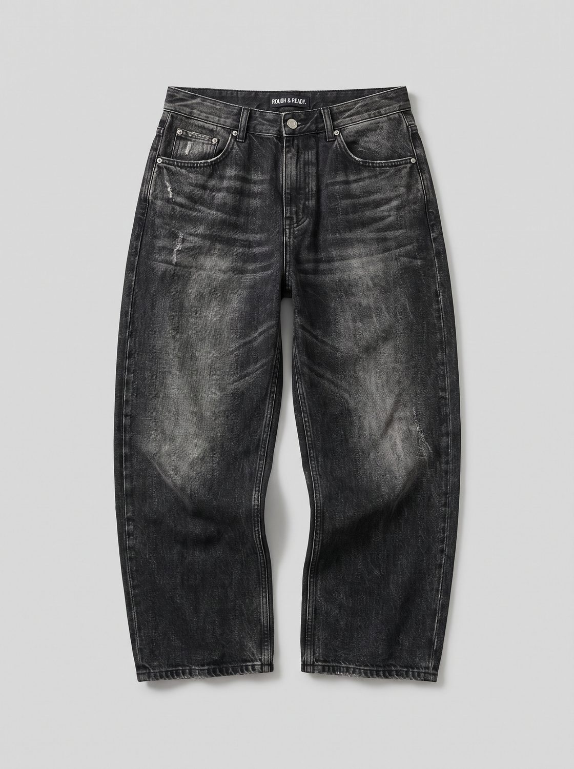 Classic Washed Baggy Jeans