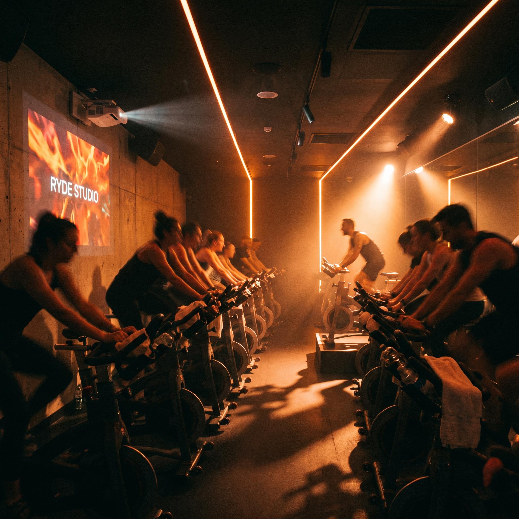 Kelas spin dan cardio