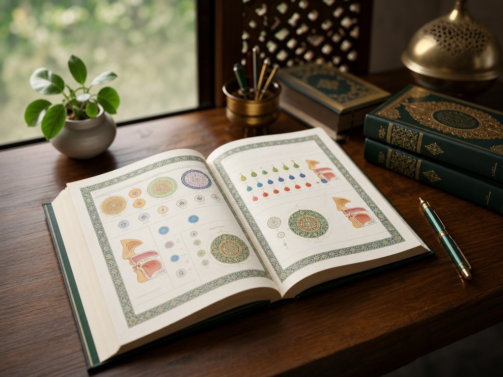 Modul bergambar Tajwid Visual — Kaedah Suwar